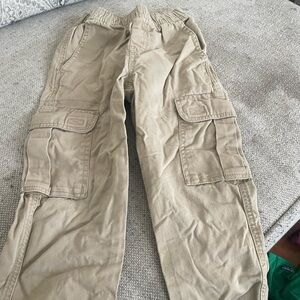 Boy Tan Cargo Pants sz5T